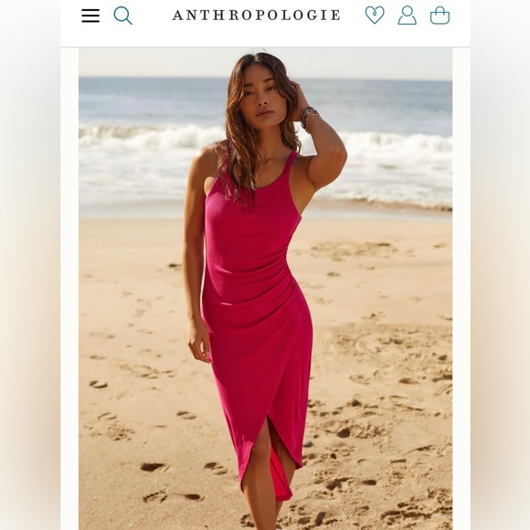 LSPACE Bardot Dress, Pink - Picture 2 of 7